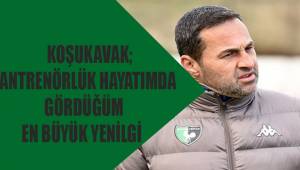 Antrenörlük hayatımda ilk defa böyle bir skor gördüm