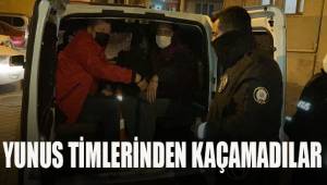 Yunus Timlerinden kaçamadılar
