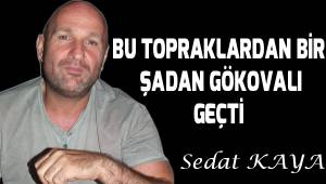 Bu topraklardan bir Şadan Gökovalı geçti