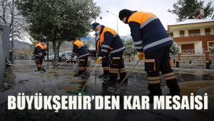 Denizlililer karın keyfini çıkardı