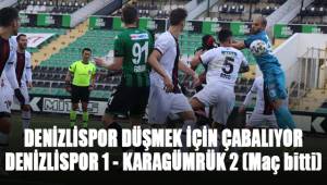 Denizlispor evinde 3 puanı Karagümrük'e hediye etti