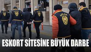 Eskort sitesine büyük darbe