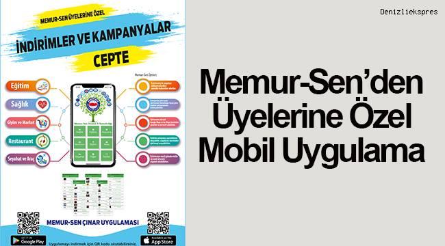 Memur-Sen’den Üyelerine Özel Mobil Uygulama