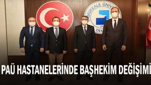 PAÜ Hastanelerinde Başhekim değişimi