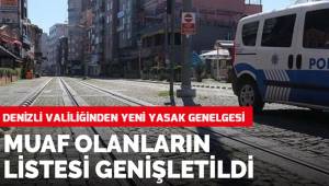 Sokağa çıkma kısıtlamasından muaf olanlar yeniden belirlendi