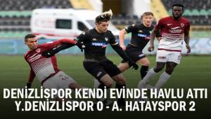 Süper Lig: Y.Denizlispor: 0 - A.Hatayspor: 2 (Maç sonucu)