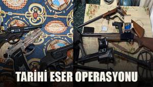 3 ilde eş zamanlı tarihi eser operasyonu
