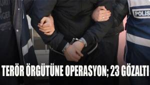 7 ilde terör operasyonu: 23 gözaltı