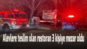Alevlere teslim olan restoran 3 kişiye mezar oldu