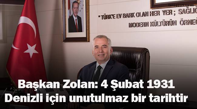 Başkan Zolan: