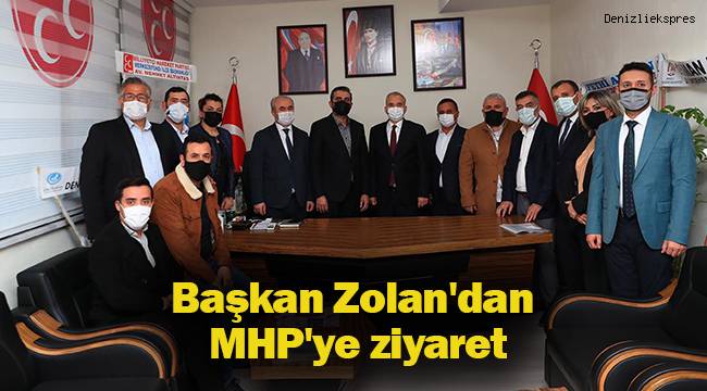 Başkan Zolan'dan MHP'ye ziyaret