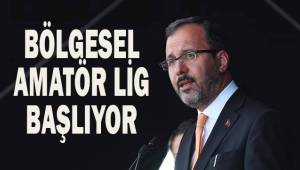 Bölgesel Amatör Lig Başlıyor