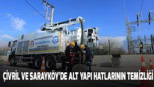 Çivril ve Sarayköy'de alt yapı hatları temizliği