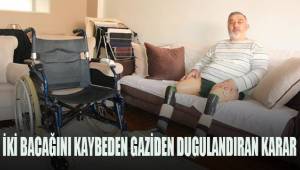 Gaziden duygulandıran karar