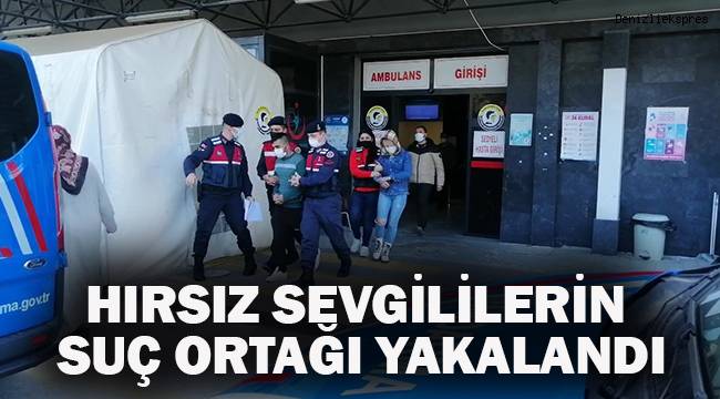Hırsız sevgililerin suç ortağı yakalandı