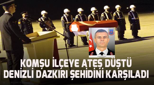 Komşu İlçeye ateş düştü