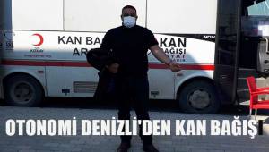 OTONOMİ DENİZLİ'DEN KAN BAĞIŞI