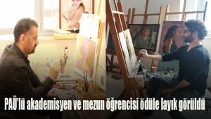 PAÜ’lü Akademisyen ve Mezun Öğrencisi Ödüle Layık Görüldü