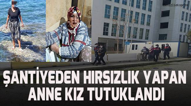 Şantiyeden 25 bin TL’lik hırsızlık yapan çete tutuklandı