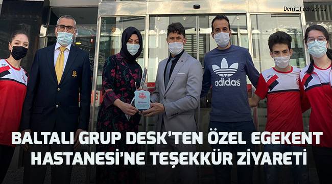 Baltalı Grup DESK'ten, Özel Egekent Hastanesi'ne ziyaret