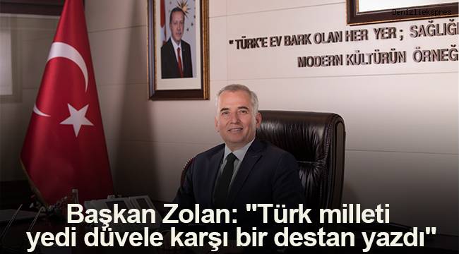 Başkan Zolan: