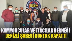 Kamyoncular ve Tırcılar Türkiye çapında olduğu gibi Denizli'de de kontak kapattı