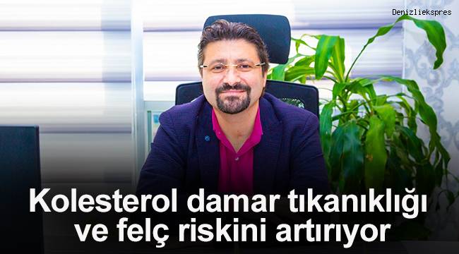 Kolesterol damar tıkanıklığı ve felç riskini artırıyor