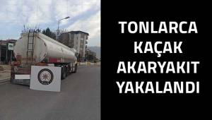 Şüphe ile durdurulan araçtan 23 bin litre kaçak akaryakıt çıktı