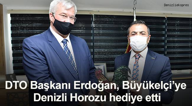 UKRAYNA BÜYÜKELÇİSİ’NE HOROZU ÖĞRETTİK