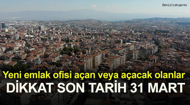Yeni emlak ofisi açan veya açacak olanlar eğitime tabi tutulacak