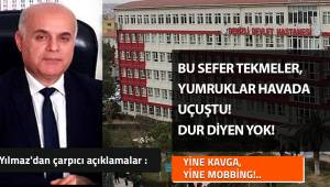 Yine kavgalar, yine mobbingler... Bu sefer yumruklar, tekmeler havada uçuştu
