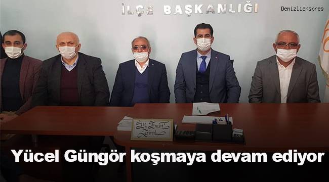 Yücel Başkan koşmaya devam ediyor