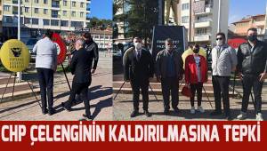 Acıpayam'da CHP çelenginin kaldırılmasına Albayra'tan tepki