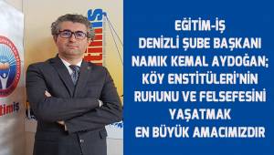 Aydoğan; Köy Enstitüleri'nin kuruluşunun 81. yıldönümünü kutluyoruz