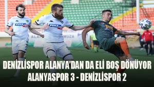 Aytemiz Alanyaspor: 3 - Denizlispor: 2 (Maç sonucu)