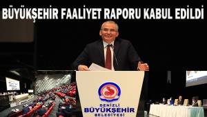 Büyükşehir 2020 Faaliyet Raporu kabul edildi