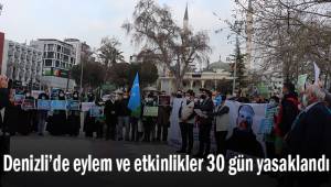 Denizli’de eylem ve etkinlikler 30 gün yasaklandı