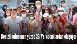 Denizli nüfusunun yüzde 23,7’si çocuklardan oluşuyor