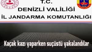 Kaçak kazı yaparken suçüstü yakalandılar