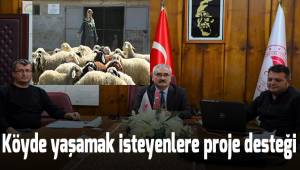Köyde yaşamak isteyenlere proje desteği