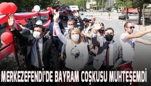 Merkezefendililer Bayramı büyük bir coşku ile kutladılar