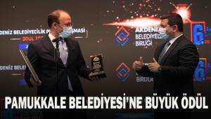Pamukkale Belediyesi'ne büyük ödül