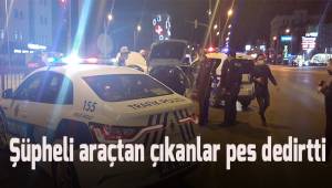 Yasak saatte gezen şüpheli araçtan çıkanlar pes dedirtti
