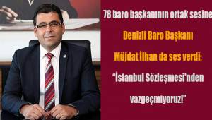 78 baro başkanının ortak sesi: İstanbul Sözleşmesi'nden vazgeçmiyoruz!