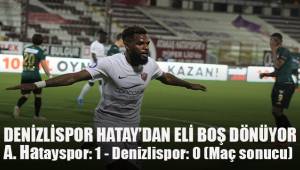 A. Hatayspor: 1 - Denizlispor: 0 (Maç sonucu)