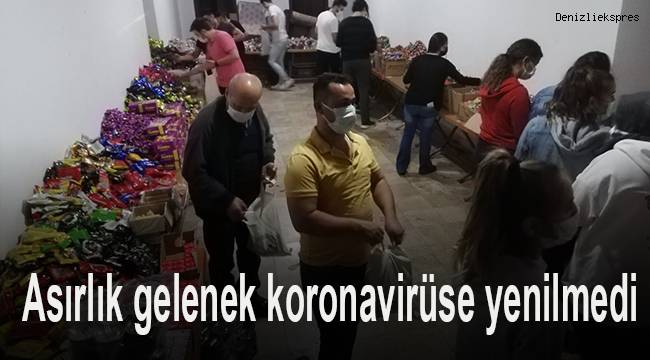 Asırlık gelenek korona virüse yenilmedi