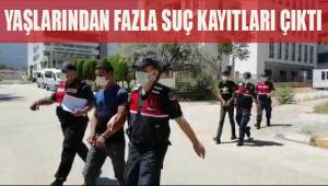 Yaşlarından fazla suç kayıtları çıkan hırsızları Jasat yakaladı
