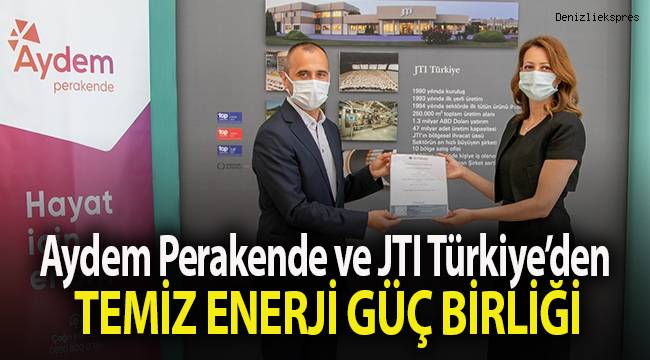 Aydem Perakende ve JTI Türkiye’den temiz enerji güç birliği