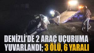 Denizli'de korkunç kaza; 3 ölü, 6 yaralı