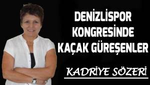 Denizlispor Kongresinde kaçak güreşenler